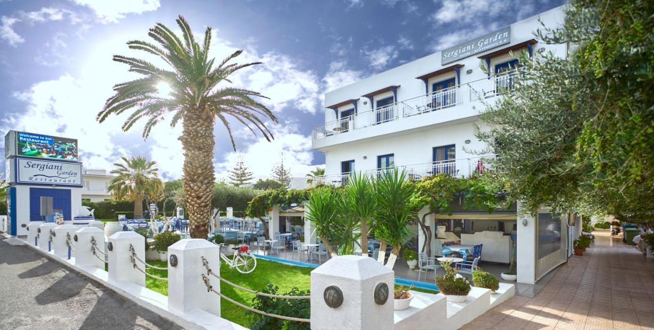 Sergiani Garden Hotel Apartments Stalís Ngoại thất bức ảnh